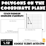 Polygons on the Coordinate Plane | Quadrant 1 | Graphing O
