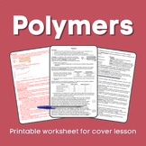 Polymers Cover lesson
