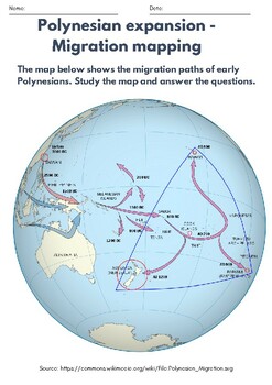Preview of Polynesian Expansion - Migration Mapping