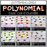 Polynomial Task Card Bundle