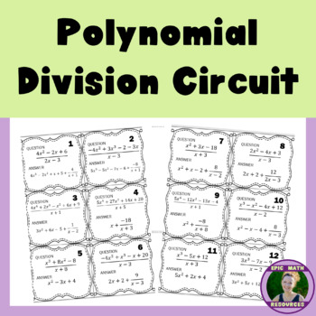 Preview of Polynomial Division Circuit
