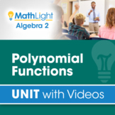 Polynomial Functions | Algebra 2 Unit with Videos + Activity!