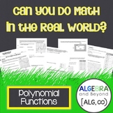 Polynomial Functions - Real World Applications