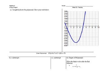 Preview of Polynomial Graph Group Work