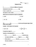 Polynomial Guided Notes