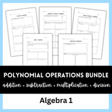 Polynomial Operations (Add, Subtract, Multiply, Divide) No