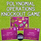 Polynomial Operations Review Game Algebra 1
