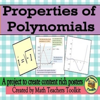 Preview of Polynomial Poster Project