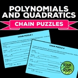 Polynomials and Quadratics Puzzle