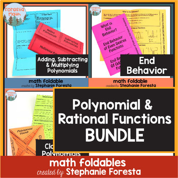 Preview of Polynomial & Rational Functions Bundle