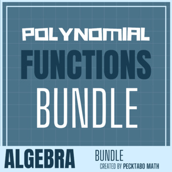 Preview of Polynomials ALGEBRA Bundle