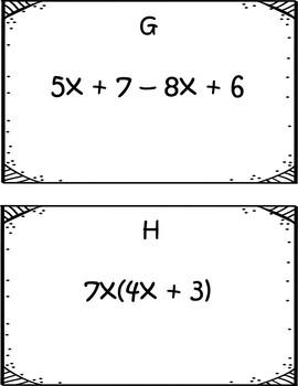 Operations with Polynomials Activity {Algebra Bingo ...