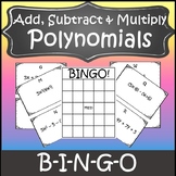 Operations with Polynomials Activity {Algebra Bingo} {Alge