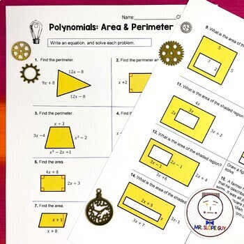 Common Mistakes in Polynomial Area and Perimeter Calculations