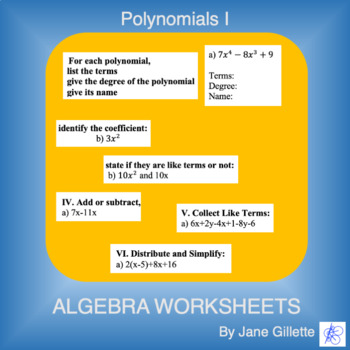 Preview of Polynomials I