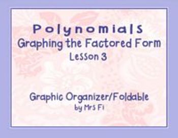 Preview of Polynomials Lesson 3 Graphing the Factored Form