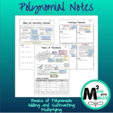 Polynomials Notes ( Basics, Naming, Adding, Subtracting, a