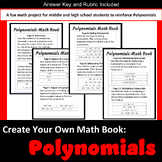 Polynomials Project Math Book