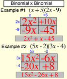 Polynomials Unit 20 Assignments, 4 References and 2 Tests 