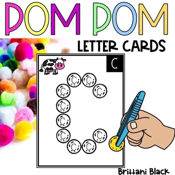 Results for pom pom letter cards | TPT