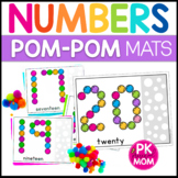Pom Pom Number Mats