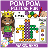 Pom Pom Picture Fun - Mardi Gras