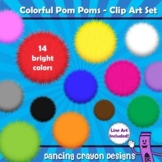 Clip Art Pom Poms