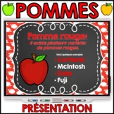 Pommes - Présentation - French Apple Presentation