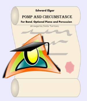 Preview of Pomp and Circumstance Arranged for band, piano & Percussion - MP3