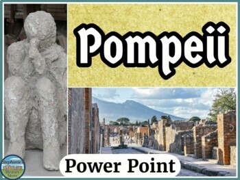 Preview of Pompeii PowerPoint and Note Guide