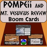 Pompeii and Mount Vesuvius Review Boom Cards