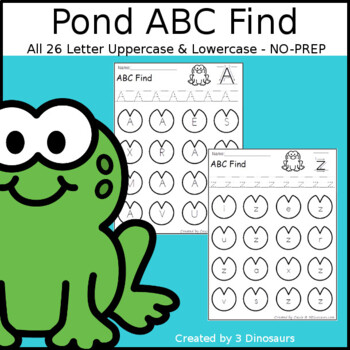 Alphabet Activities — From the Pond