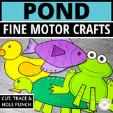 Easy Pond Animals Fish Turtle Duck Frog Craft Templates Sp