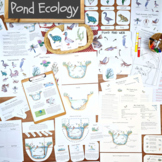 Pond Ecology Unit: HUGE collection of printable ecosystem 