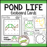 Pond Geoboards: Shape Activity for Pre-K Math