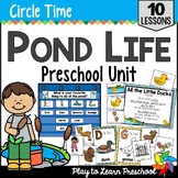 Pond Life Activities & Lesson Plans Theme Unit for Prescho