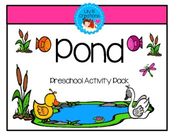 Preview of Preschool Activity Unit - Pond
