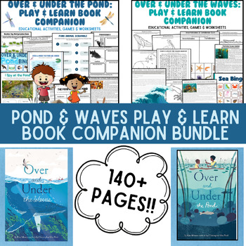 Preview of Pond & Waves Play & Learn Book Companion Bundle: Multi-Sensory Activities
