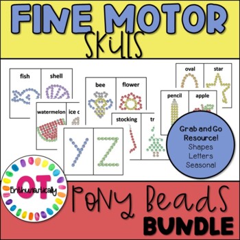 Fine Motor Task Card Boxes for Preschool & Kindergarten- Back to