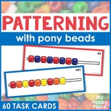 Pony Beads Pattern Task Cards - Fine Motor Activity - Hand