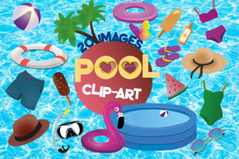 Pool Party PNG Clipart - Summer Fun Swimsuit Pool Noodle Squirt Gun Beach  Ball Floaties Water Balloons Clip Art - For Commercial Use