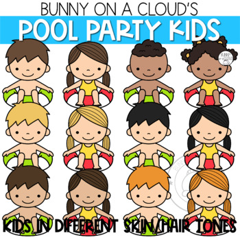 kids pool clip art