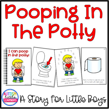 Preview of Pooping In The Potty Story for Boys