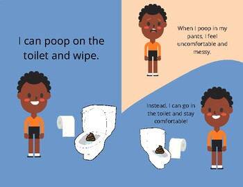 Preview of Pooping Social Story