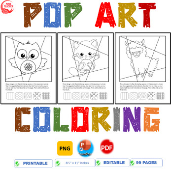 Llama Coloring Pages for Kids, Girls, Boys, Teens Birthday School Activity