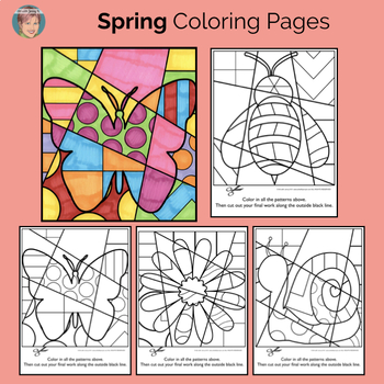 Download Collection of Coloring Pages (K-2) for ALL YEAR (incl. Winter & Valentine's Day)