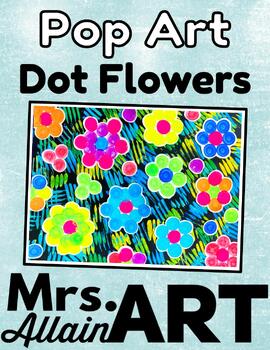 Preview of Pop Art Dot Flowers