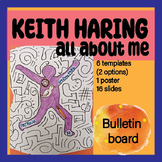 Pop Art | All about me Keith Haring Bulletin Board | COLLA
