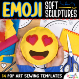 Pop Art Project: Emoji Soft Sculpture Templates & Video fo