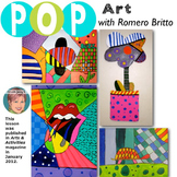 FREE Romero Britto - Art Lesson - Great Art Sub plan or le